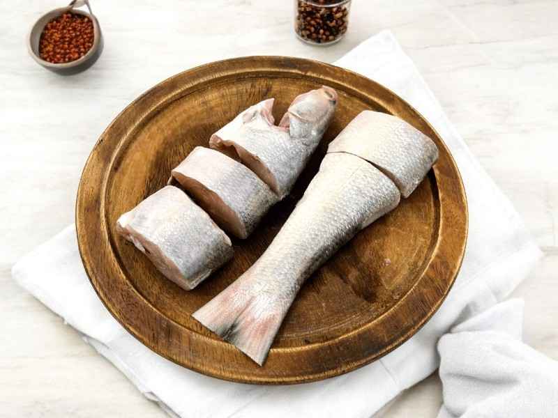 Gurjali (Indian Salmon) - Cut,Cleaned